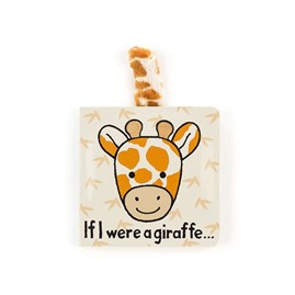 Jellycat giraffe Jellycat If I Were A Giraffe Book hard tactile