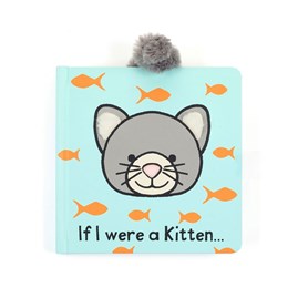 Jellycat If I Were a Kitten Board Book Jellycat Hardback Board Story Book Jellycat If I Were A Kitten Reading Book