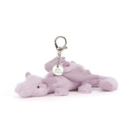 Jellycat lavender dragon bag charm dragon jellycat plush jellycat lavender dragon soft keyring