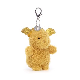 Jellycat little dragon bag charm dragon jellycat plush jellycat golden dragon soft little key ring