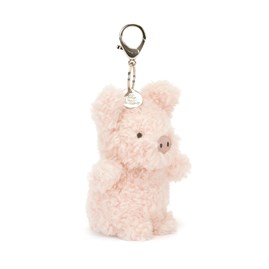 Jellycat Little Pig Bag Charm Jellycat bag charm Jellycat pig Jellycat Little Pig Bag Charm pink plush keyring