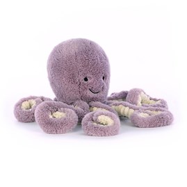 Jellycat octopus octopus jellycat maya octopus little  plush soft toy lilac