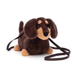 Jellycat sausage dog jellycat Otto Sausage Dog Bag plush