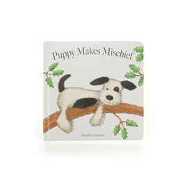 Jellycat Puppy Makes Mischief Children's Book Jellycat dog Jellycat Puppy Makes Mischief Children's Book