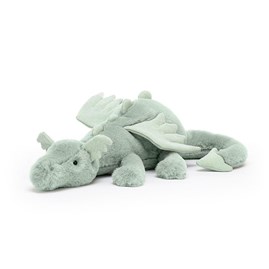Jellycat Sage Dragon Soft Toy Jellycat sage dragon dragon jellycat plush jellycat sage dragon soft green