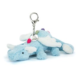 Super Soft Jellycat Plush Soft Toys Collectables Sky Dragon Bag Charm Keyring