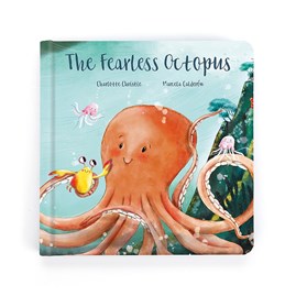 Jellycat octopus octopus jellycat the fearless octopus book