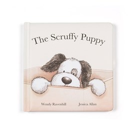 Jellycat dog Jellycat the scruffy puppy children's book