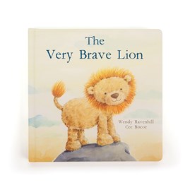Jellycat lion Jellycat The Very Brave Lion Book hard back illustrated