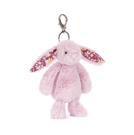 Super Soft Jellycat Plush Soft Toys Collectables Thistlepop Blossom Bunny Bag Charm Keyring