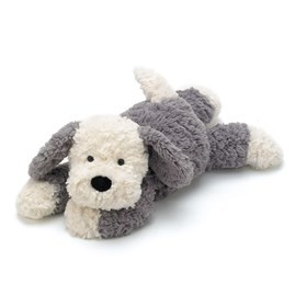 Jellycat Tumblie Sheep Dog Medium Jellycat dog Jellycat Tumblie Sheep Dog Medium plush cream grey soft