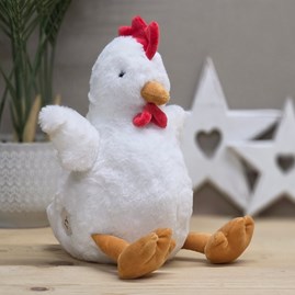 Jen The Plush Sitting Hen Soft Toy Super Soft Plush Cuddly Toy Chicken Gifts For Newborn Gifts For Baby Gifts For Children