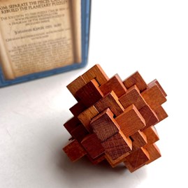 Kepler's Planetary Wooden Puzzle