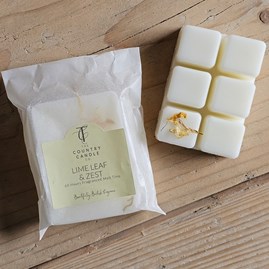Lime Leaf & Zest Wax Melts Home Fragrance Gifts Scented Homeware Gifts Gifts For Women Gifts For Men Lime Leaf & Zest Wax Melts