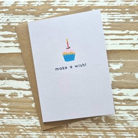 'Make A Wish' Birthday Card 'Make A Wish' Birthday Card