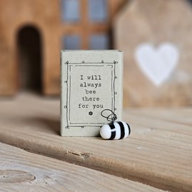 Matchbox Bee 'I Will Always Be There For You' Home Decorations Homeware Gifts Sentiment Keepsake Gifts Porcelain Gift Matchbox Bee Always Be There