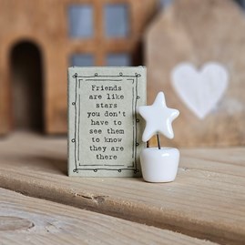 Home Decorations Homeware Gifts Sentiment Keepsake Gifts Porcelain Gifts Matchbox Star
