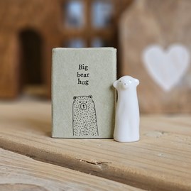Home Decorations Homeware Gifts Sentiment Keepsake Gifts Porcelain Gifts Matchbox Big Bear Hug