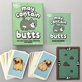 May Contain Butts Matching Card Game