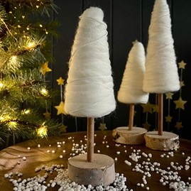 Medium Woollen Tree Decoration Medium Woollen Tree Decoration