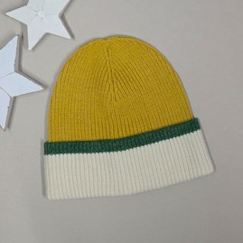 Men's Soft Knit Hat in Ochre Soft Warm Winter Men's Knitted Hat Gifts For Men Men's Soft Knit Hat in Ochre Beanie Hat