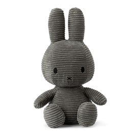 Miffy Corduroy Grey Large - 33cm