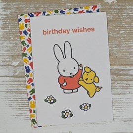 Miffy Dog Birthday Card