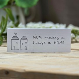 Mini Mantel Plaque - Mum Home Mini Mantel Plaque - Mum Home