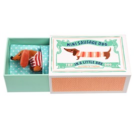 Mini Sausage Dog in a Little Box Mini Sausage Dog in a Little Box