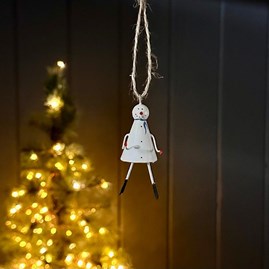 Mini Snowman Hanging Christmas Decoration Mini Snowman Hanging Christmas Decoration