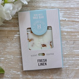 Mini Wax Melt Bar - Fresh Linen Vegan Friendly Scented Wax Melts Home Fragrance New Home Gifts Henry & Co