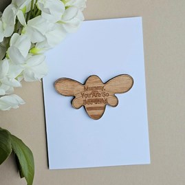 Mother's Day Wooden Sentiment Token Wooden Keepsake Gift Sentiment Gifts Sentiment Greetings Card