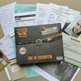 Murder Mystery Case Files - Fire In Adlerstein