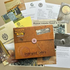 Murder Mystery Case Files - Underwood Cellars
