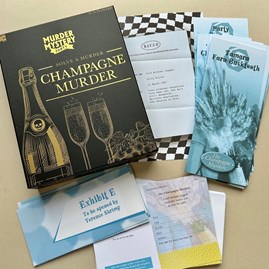 Murder Mystery Party Game - Champagne Murder