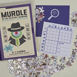Murdle in the Mystery Mansion 500 Piece Jigsaw Puzzle