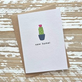 'New Home!' Cactus Card 'New Home!' Cactus Card