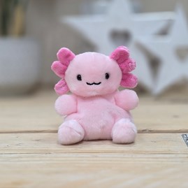 Palm Pals Soft Toy Ax Axolotl Collectable Palm Pals Cute Cuddly Soft Toy Plush Beanie New Baby Gift Birthday Gifts Ax Axolotl