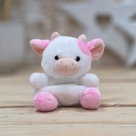 Collectable Palm Pals Cute Cuddly Soft Toy Plush Beanie New Baby Gift Birthday Gifts Belle Cow