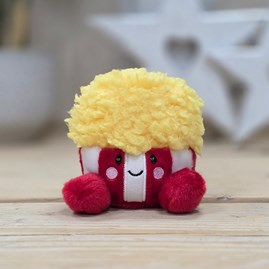 Palm Pals Soft Toy Butters Popcorn Collectable Palm Pals Cute Cuddly Soft Toy Plush Beanie New Baby Gift Birthday Gifts Butters Popcorn