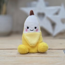 Palm Pals Soft Toy Gwen Banana Collectable Palm Pals Cute Cuddly Soft Toy Plush Beanie New Baby Gift Birthday Gifts Gwen Banana