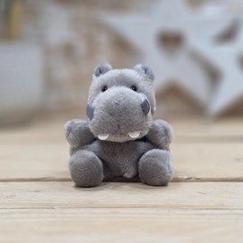 Palm Pals Soft Toy Hunk Hippo Collectable Palm Pals Cute Cuddly Soft Toy Plush Beanie New Baby Gift Birthday Gifts Hunk Hippo