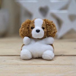 Palm Pals Soft Toy Lady Spaniel Dog Collectable Palm Pals Cute Cuddly Soft Toy Plush Beanie New Baby Gift Birthday Gifts Lady Spaniel