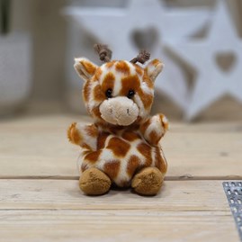 Palm Pals Soft Toy Safara Giraffe Collectable Palm Pals Cute Cuddly Soft Toy Plush Beanie New Baby Gift Birthday Gifts Safara Giraffe