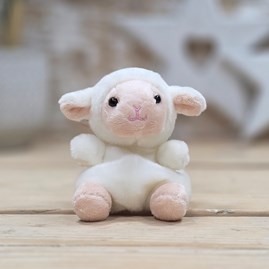 Collectable Palm Pals Cute Cuddly Soft Toy Plush Beanie New Baby Gift Birthday Gifts Woolly Lamb