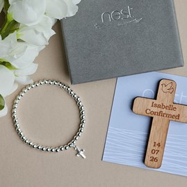 Personalised Confirmation Cross Bracelet and Token Confirmation jewellery confirmation gifts for girls sentiment gifts keepsake gifts
