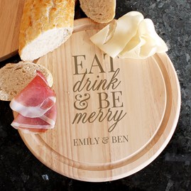 Personalised Wooden Chopping Board Cheese Board Gifts For Weddings Christmas Birthdays House Warming