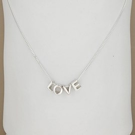 Personalised Letter Charms Word Necklace