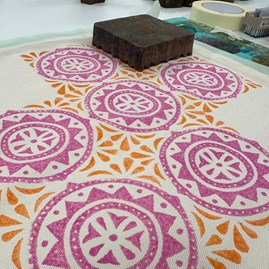 Indian Block Printing Workshop - 17th October 2026 Learn Techniques Workshop Class Indian Block Printing Creative Traditional Arts Crafts