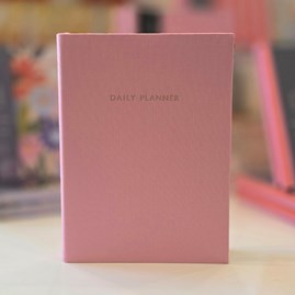 Pink Fabric Daily Planner 2026 Diaries Home Planning Planner Notebook Organiser Friendship Gifts Christmas Gift Olive Green